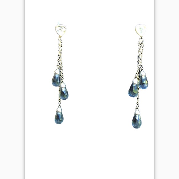 ❤️Diamond heart earrings - Picture 4 of 11